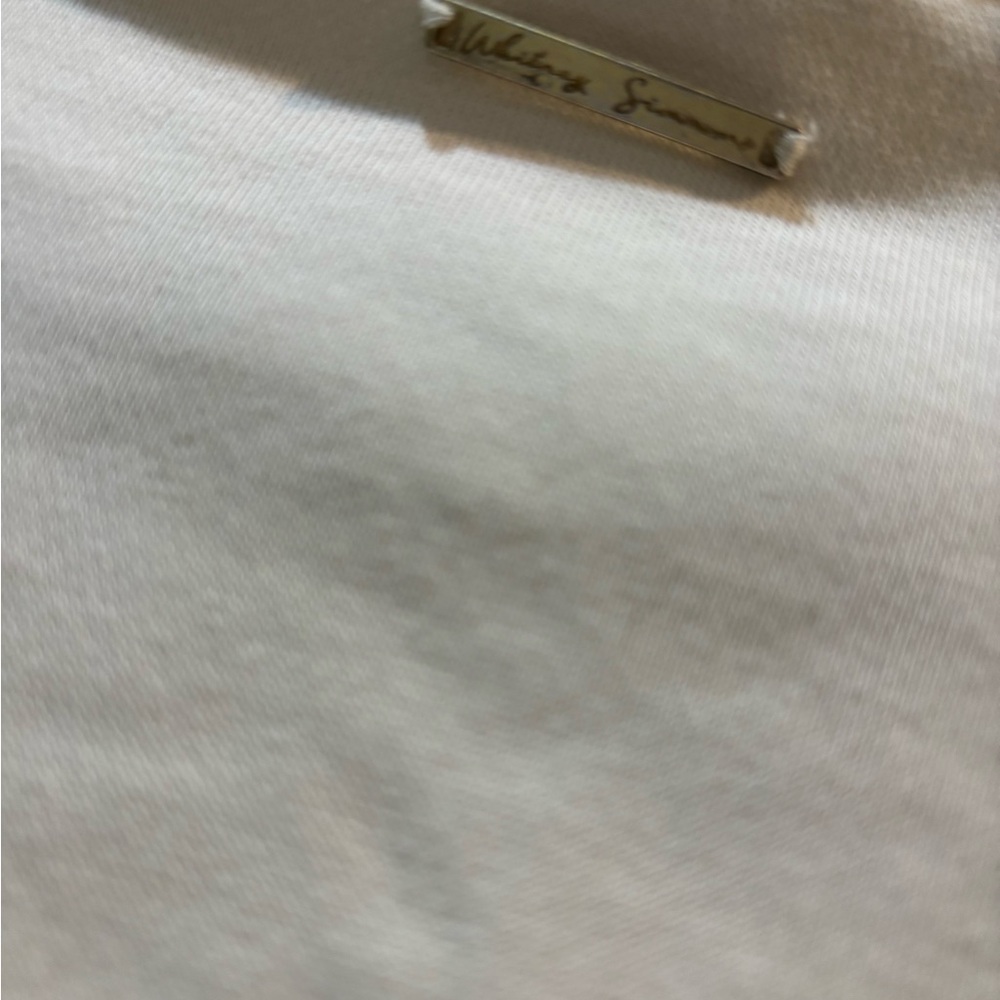 Gymshark x Whitney Simmons Cream cropped hoodie size small - Picture 7 of 12